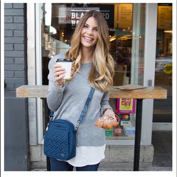 lug crossbody flapper